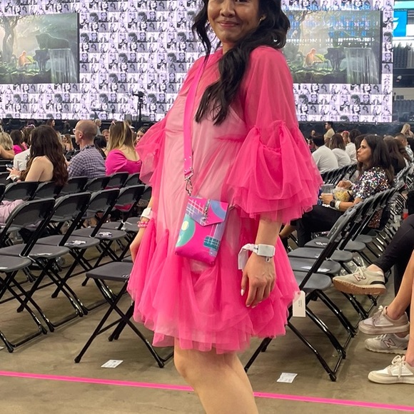 Cute crossbody neon pink bag - Picture 7 of 7